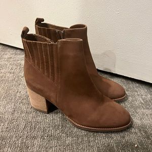 Blondo waterproof booties - brown 8.5M